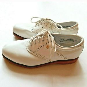 Women’s FootJoy Golf Shoes 7D Cream/White